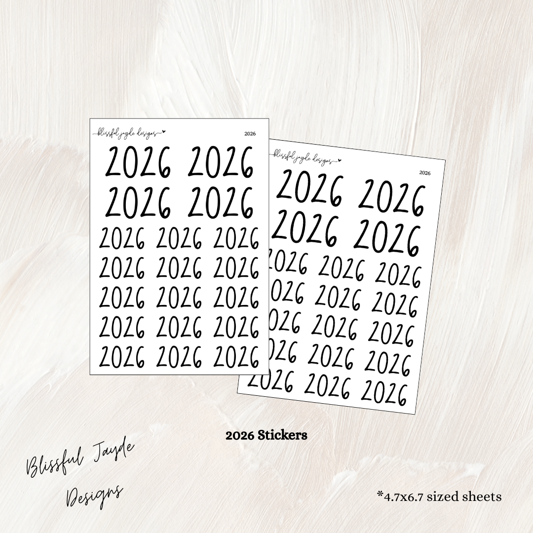 2026 Stickers