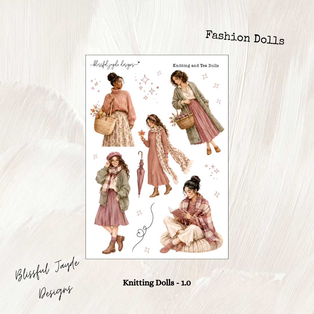 Knitting Dolls - Fashion Dolls