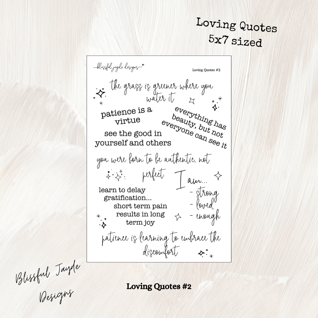 Loving Quotes