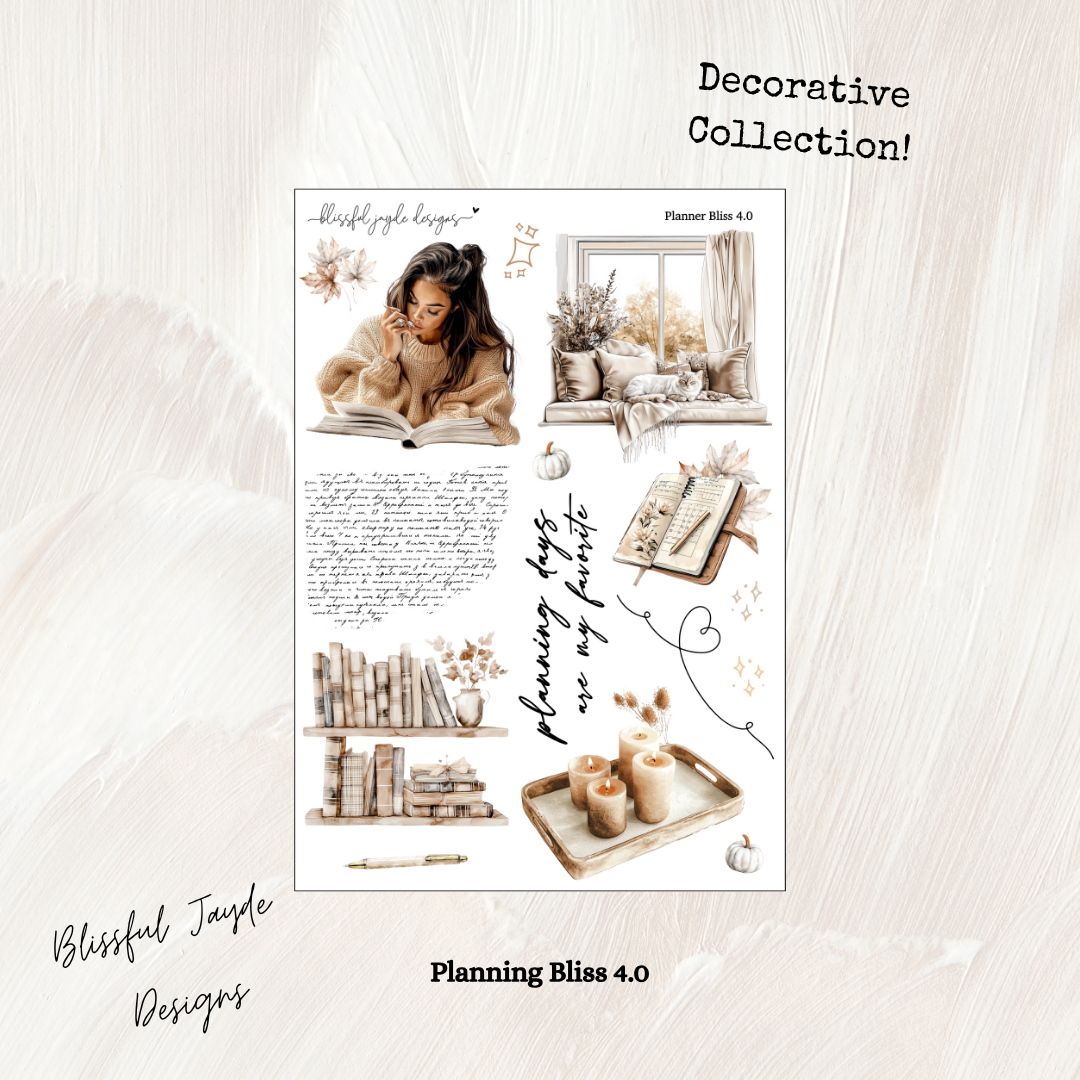 Planning Bliss Decorative Collection