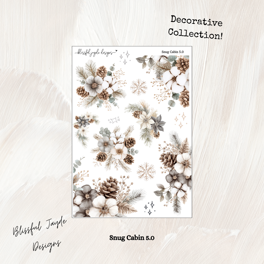 Snug Cabin Decorative Collection