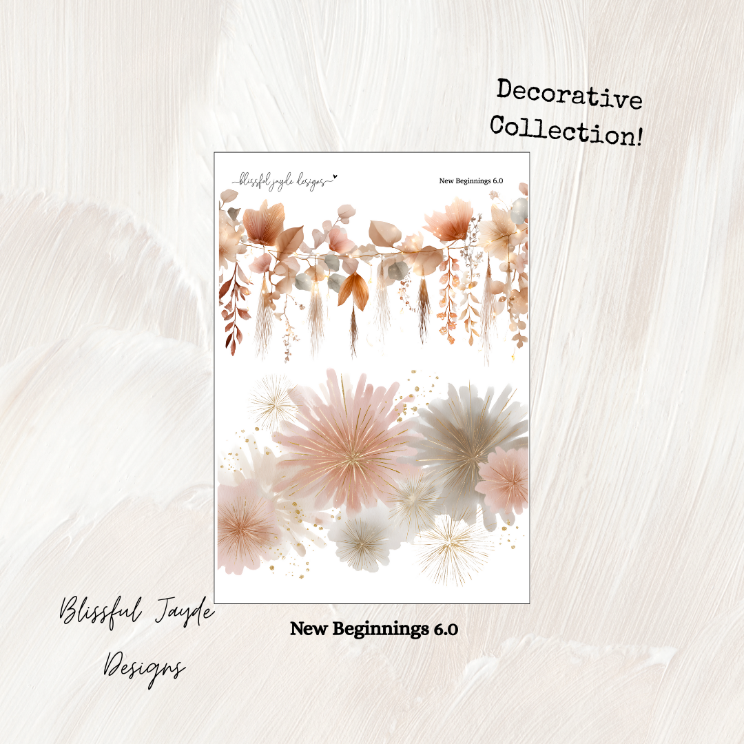 New Beginnings Decorative Collection