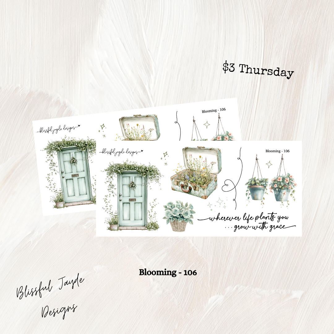 $3 Thursday Blooming - Deco Collection