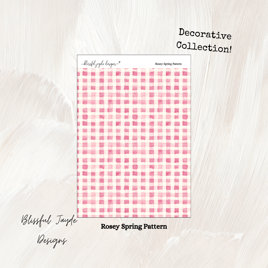 Rosey Spring Decorative Collection
