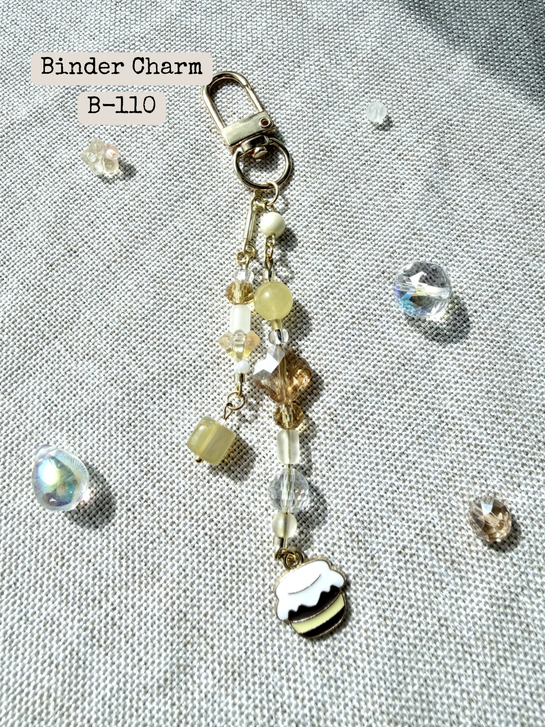 Honey Jar Binder Charm: B-110