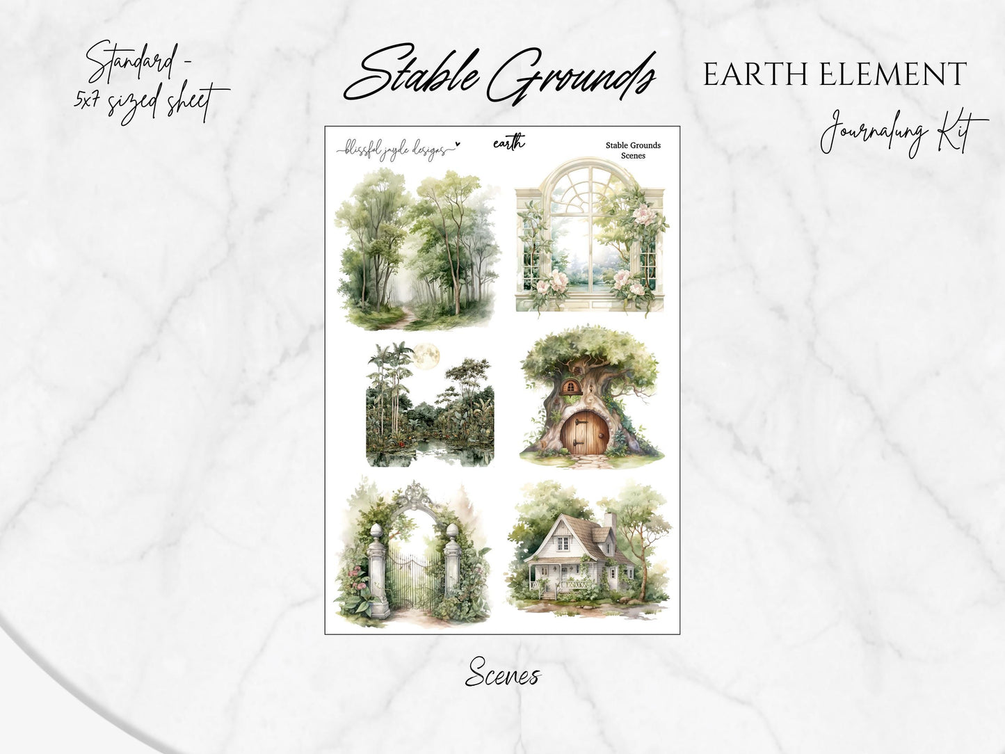 Stable Grounds Journaling Kit - (Earth Element)