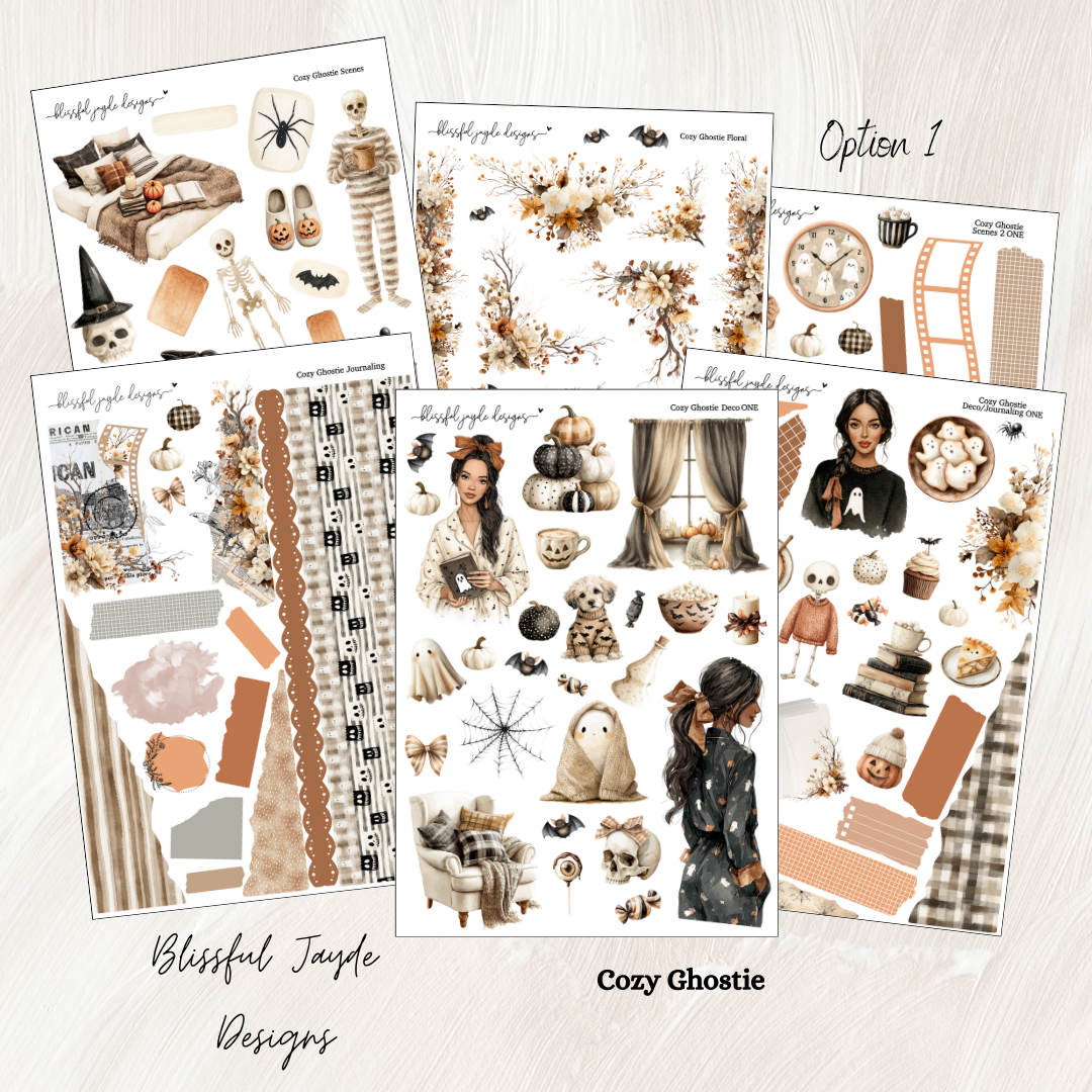 Cozy Ghostie Journaling Kit