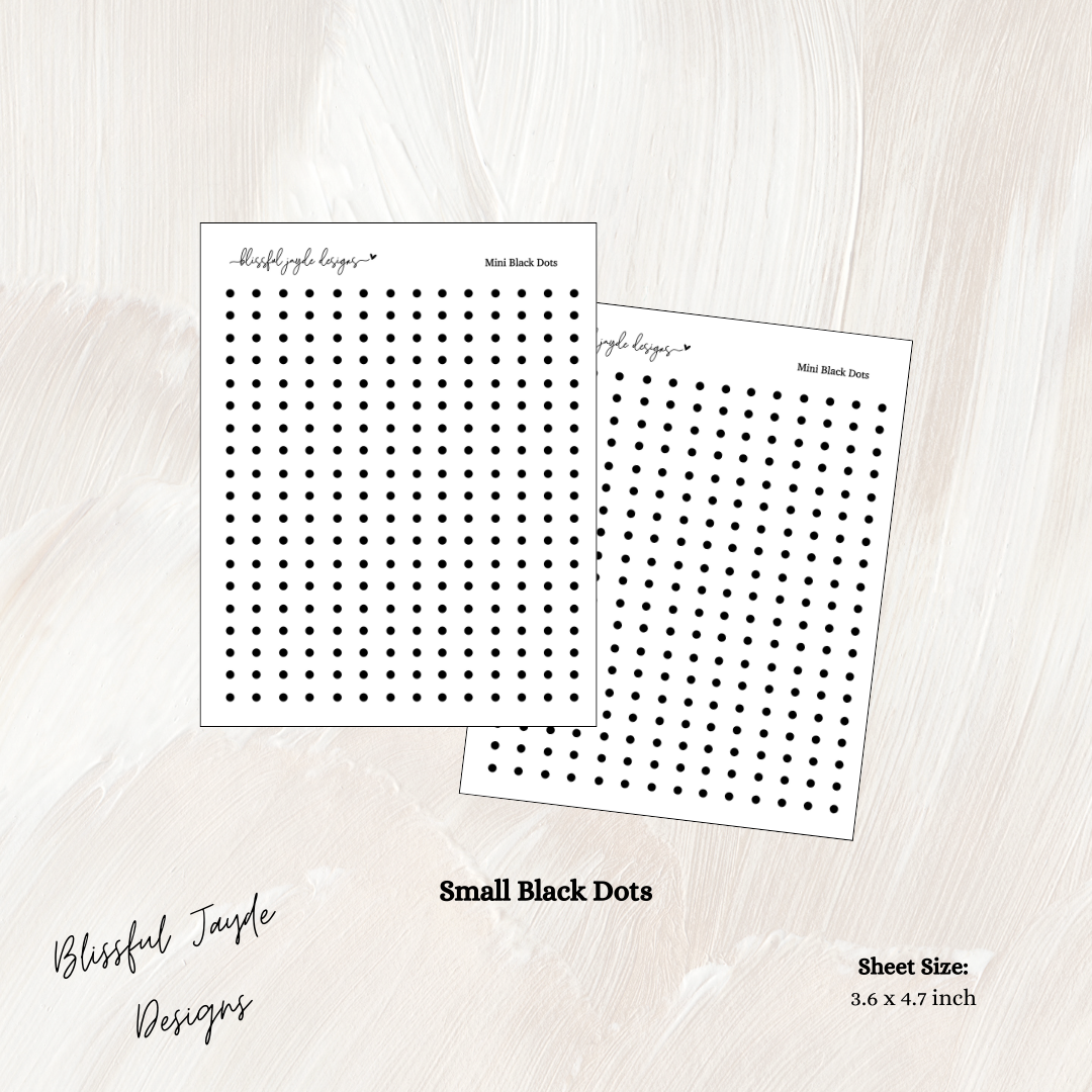 Small Black Dots