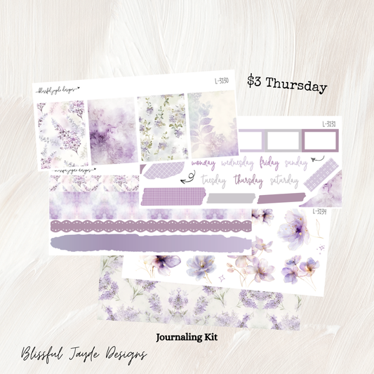 L- 3130 - $3 Thursday Journaling Kit