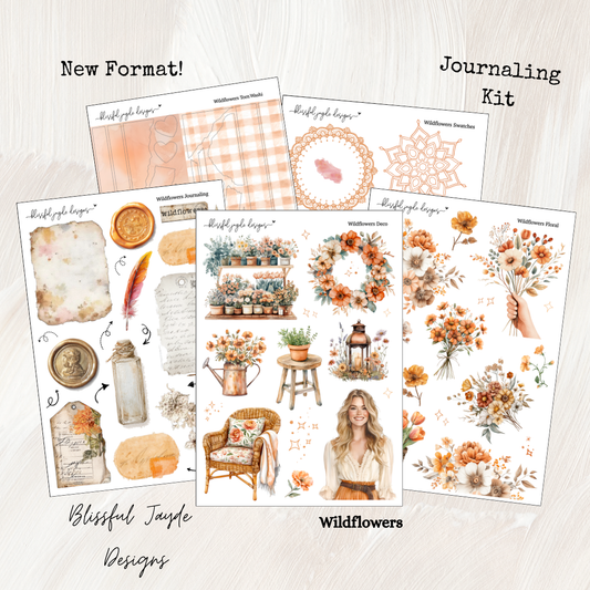 Wildflowers Journaling Kit