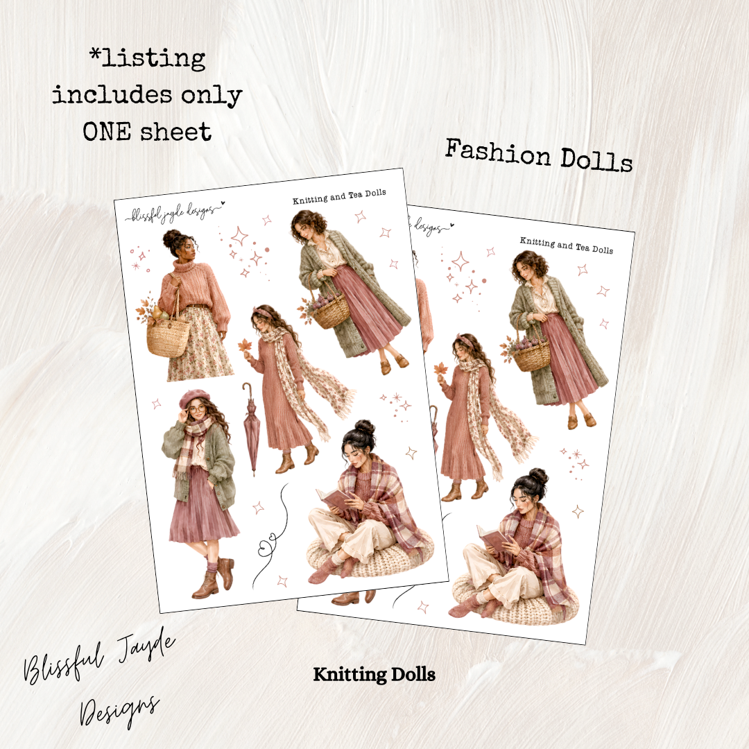 Knitting Dolls - Fashion Dolls