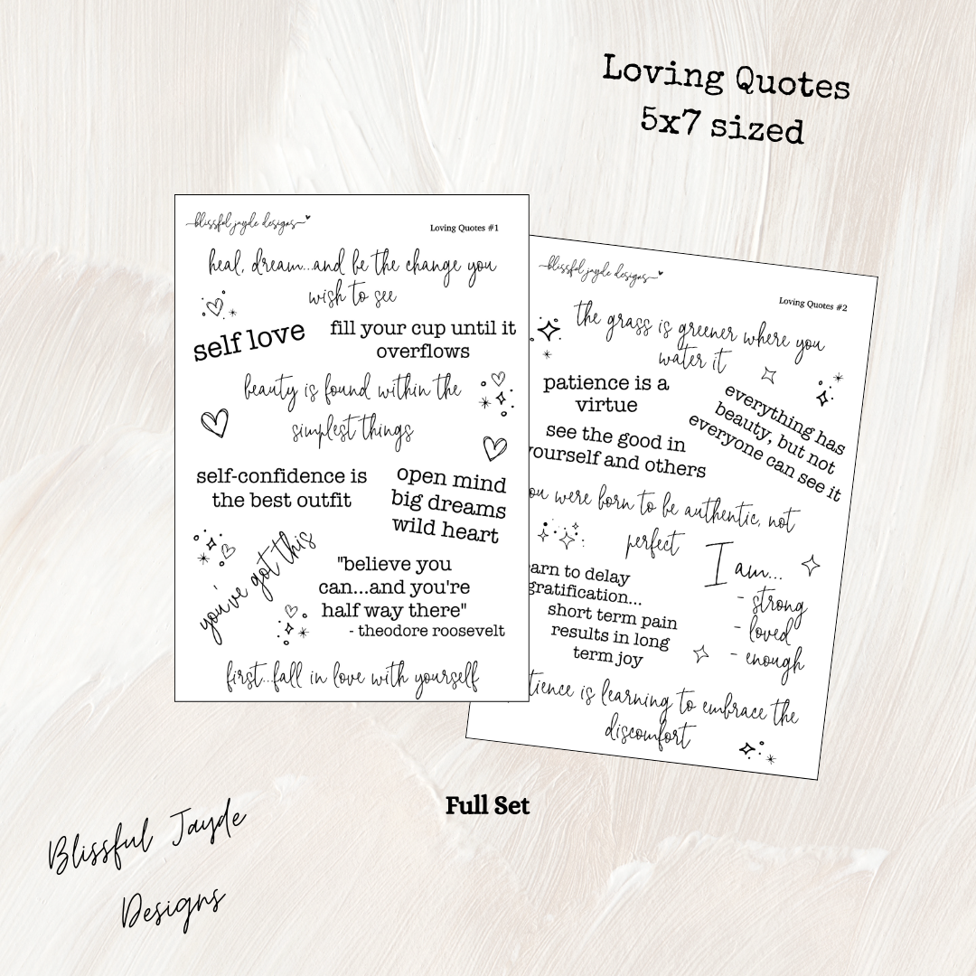 Loving Quotes