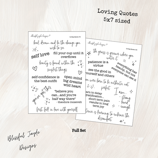 Loving Quotes