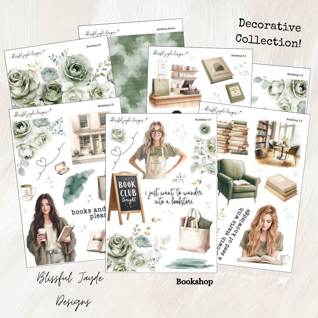 Bookshop Decorative Collection
