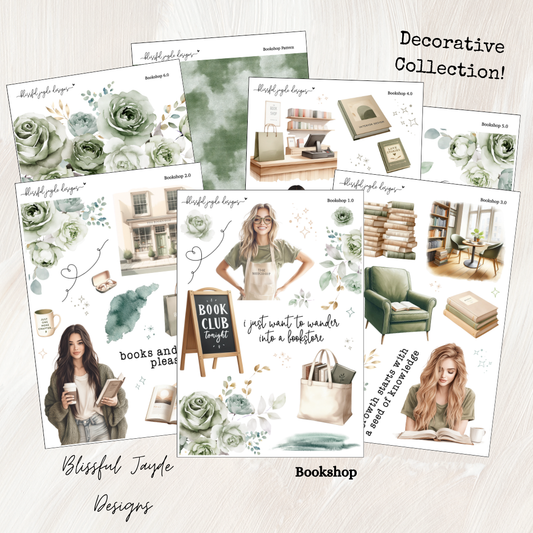 Bookshop Decorative Collection