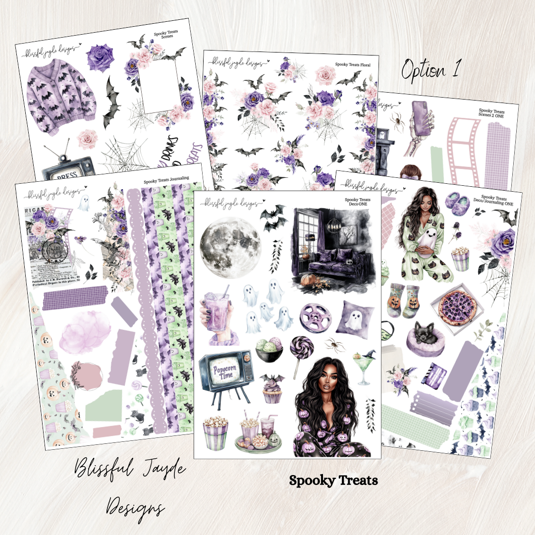 Spooky Treats Journaling Kit