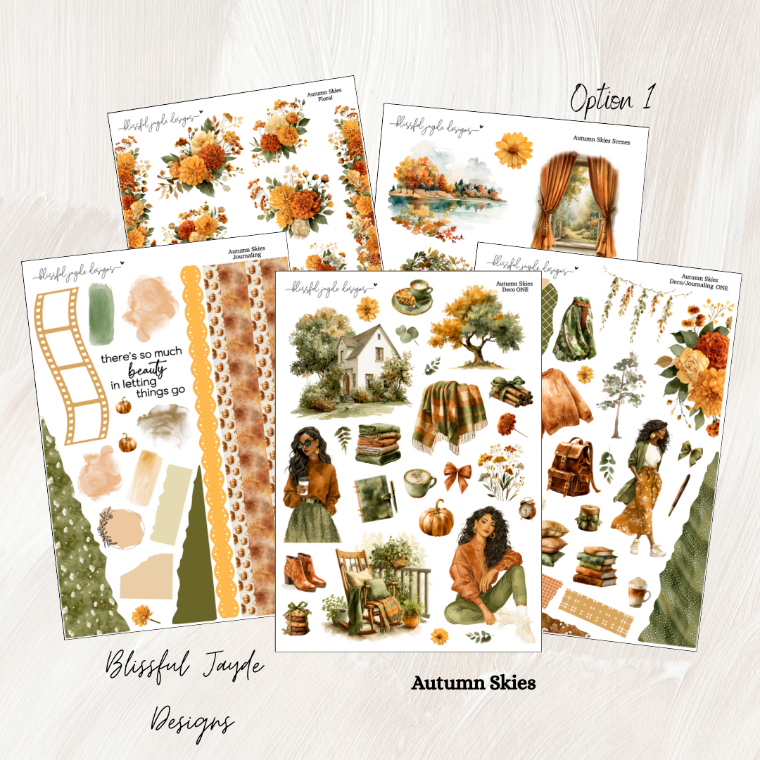 Autumn Skies Journaling Kit
