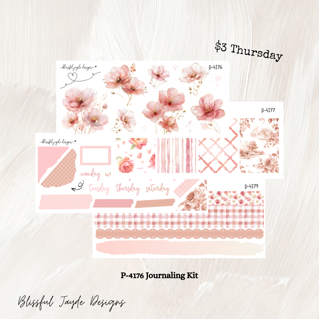 P- 4176 - $3 Thursday Journaling Kit