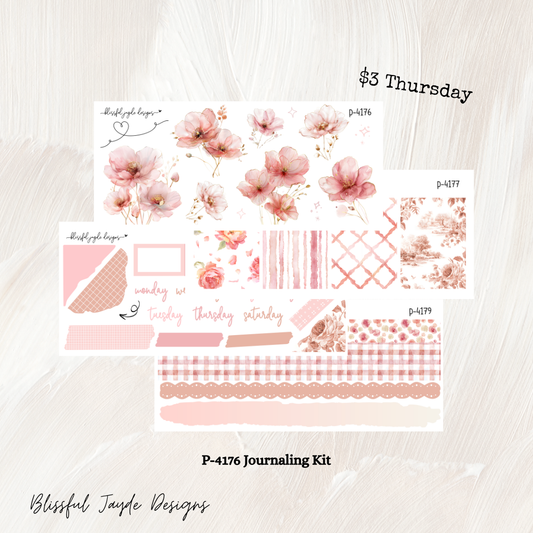 P- 4176 - $3 Thursday Journaling Kit