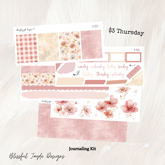 R- 3125 - $3 Thursday Journaling Kit