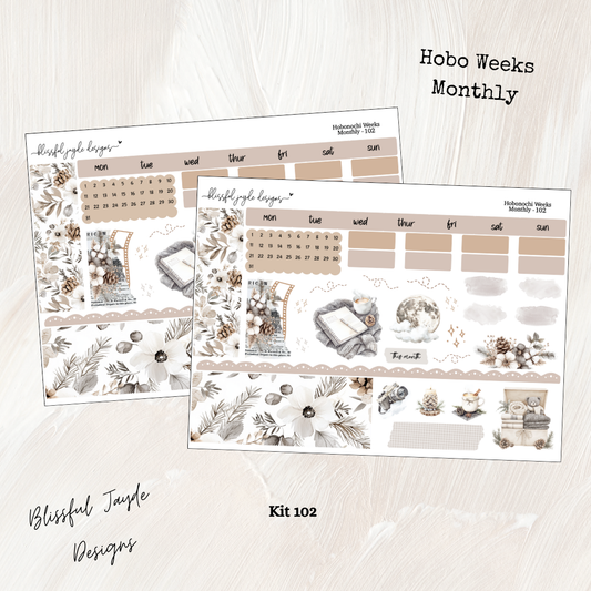 Hobo Weeks Monthly Kit - 102
