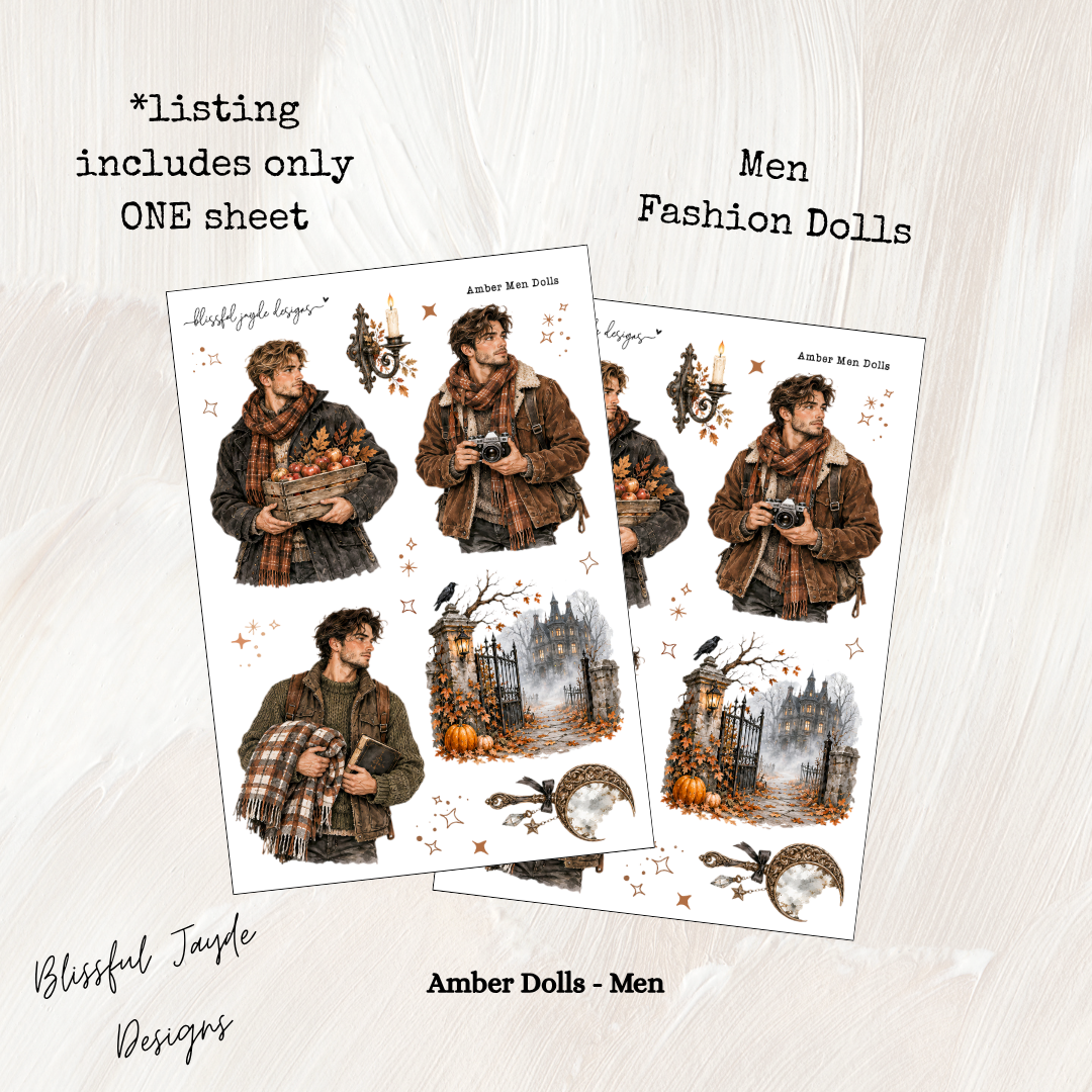 Amber Fashion Dolls - Men