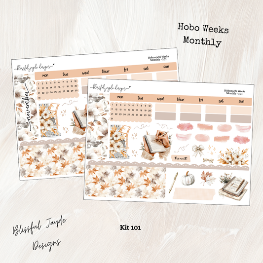 Hobo Weeks Monthly Kit - 101