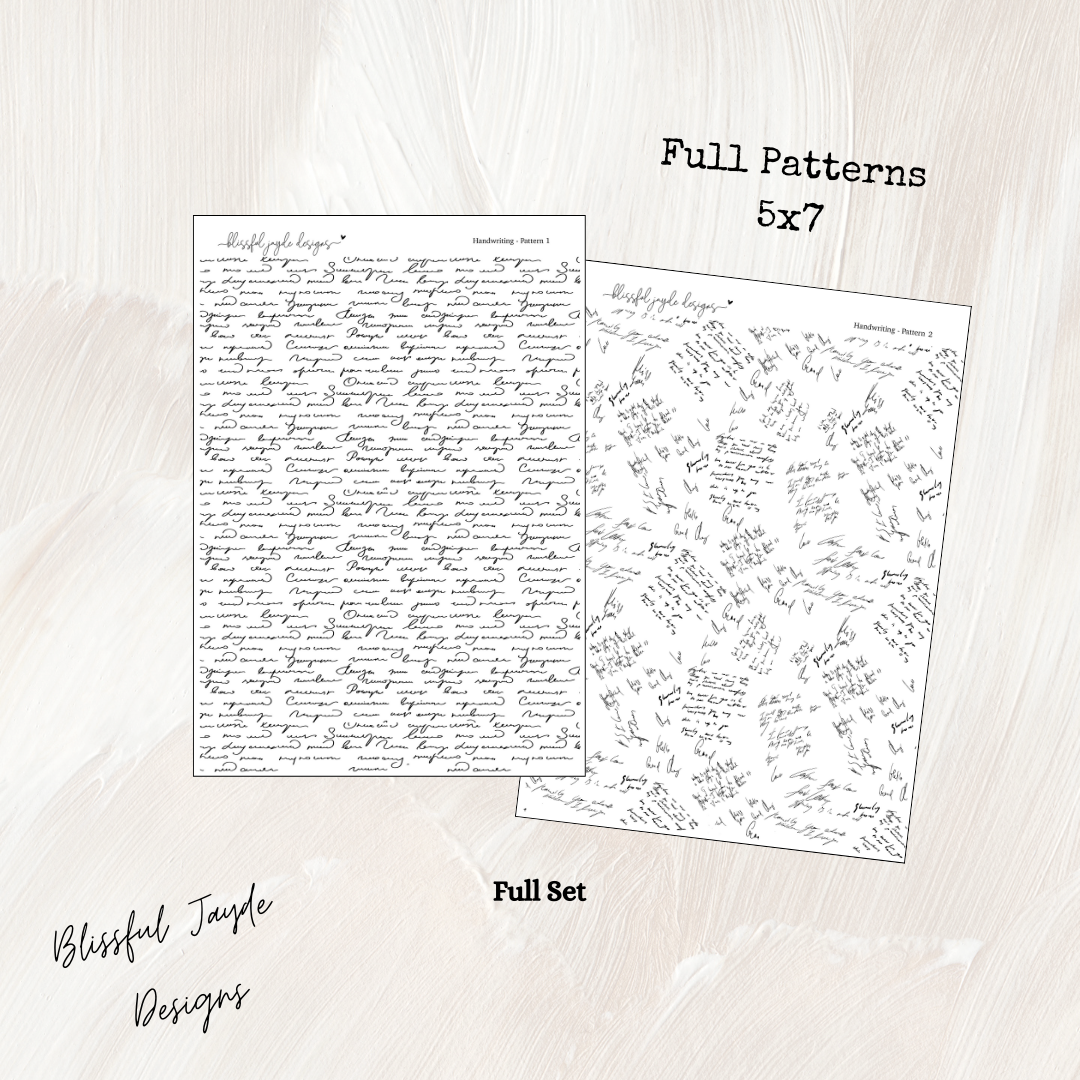 Handwriting Patterns