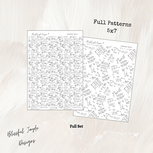 Handwriting Patterns