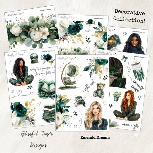 Emerald Dreams Decorative Collection