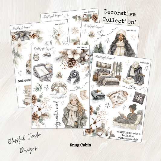Snug Cabin Decorative Collection