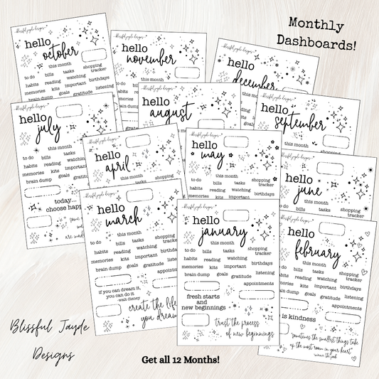 Monthly Dashboard Collection