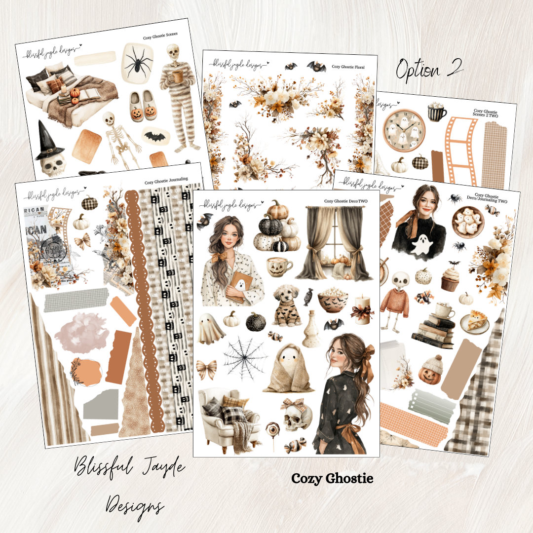 Cozy Ghostie Journaling Kit