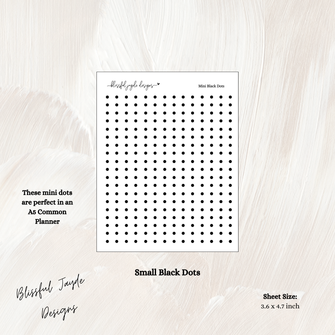 Small Black Dots