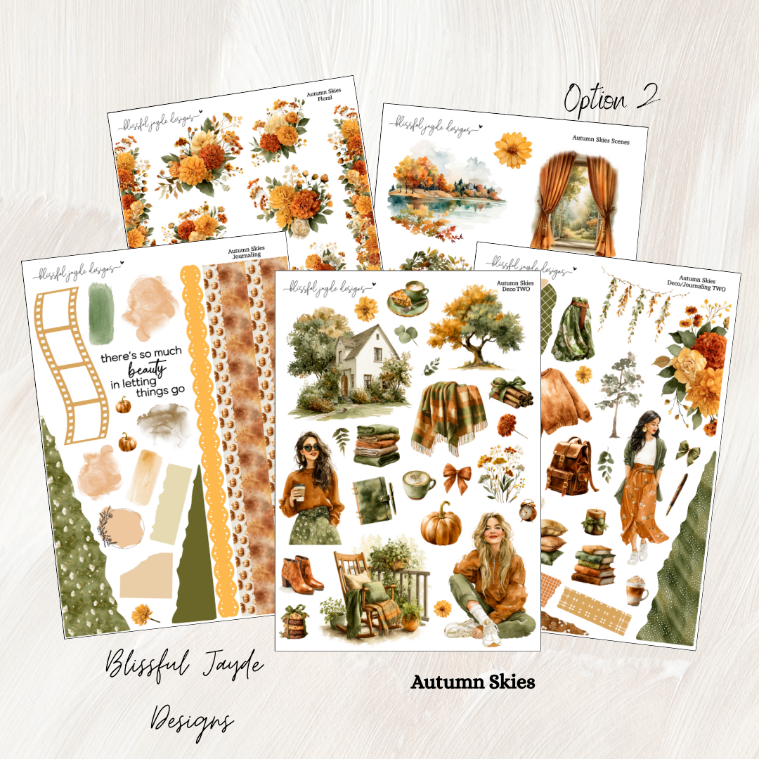 Autumn Skies Journaling Kit
