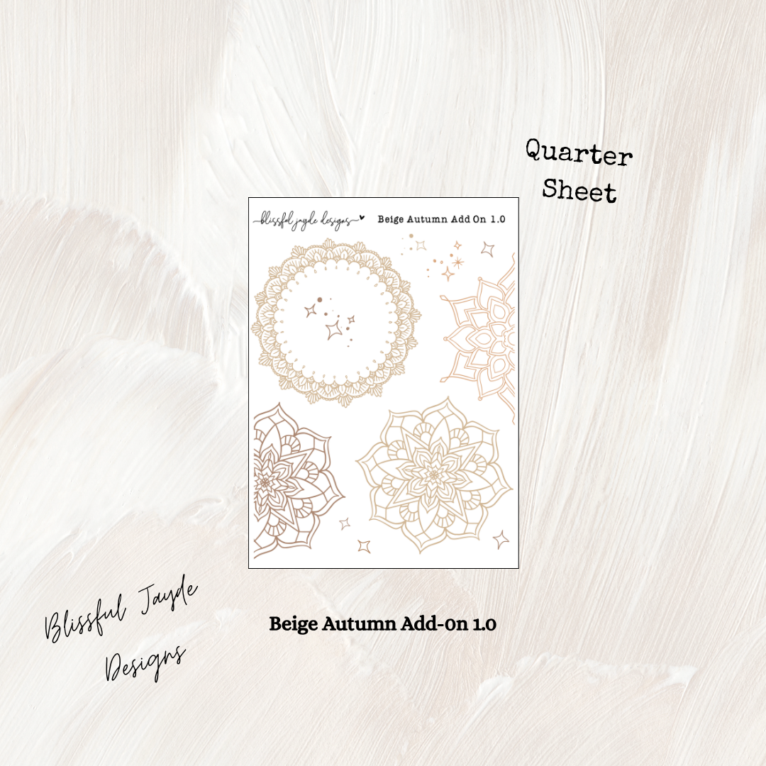 Beige Autumn Add-on's
