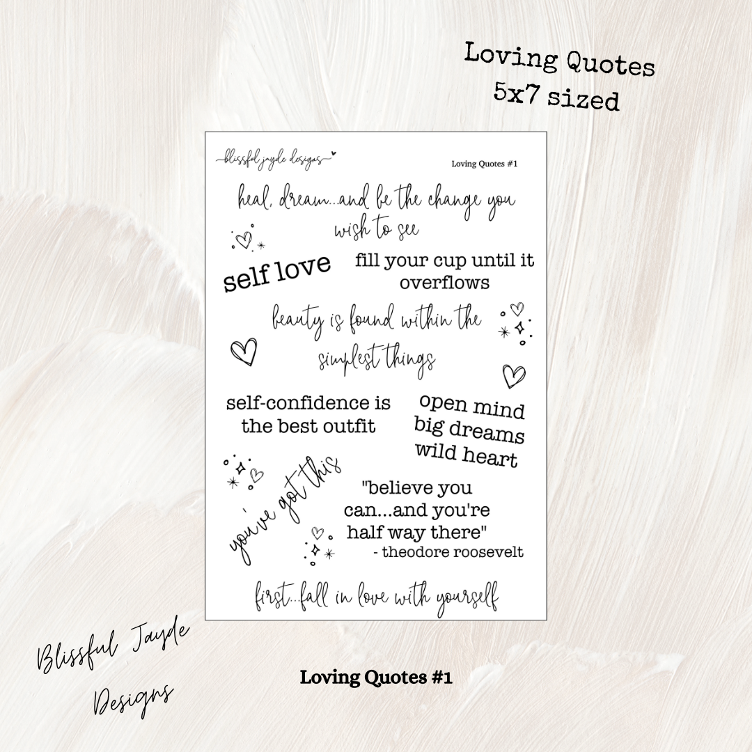 Loving Quotes