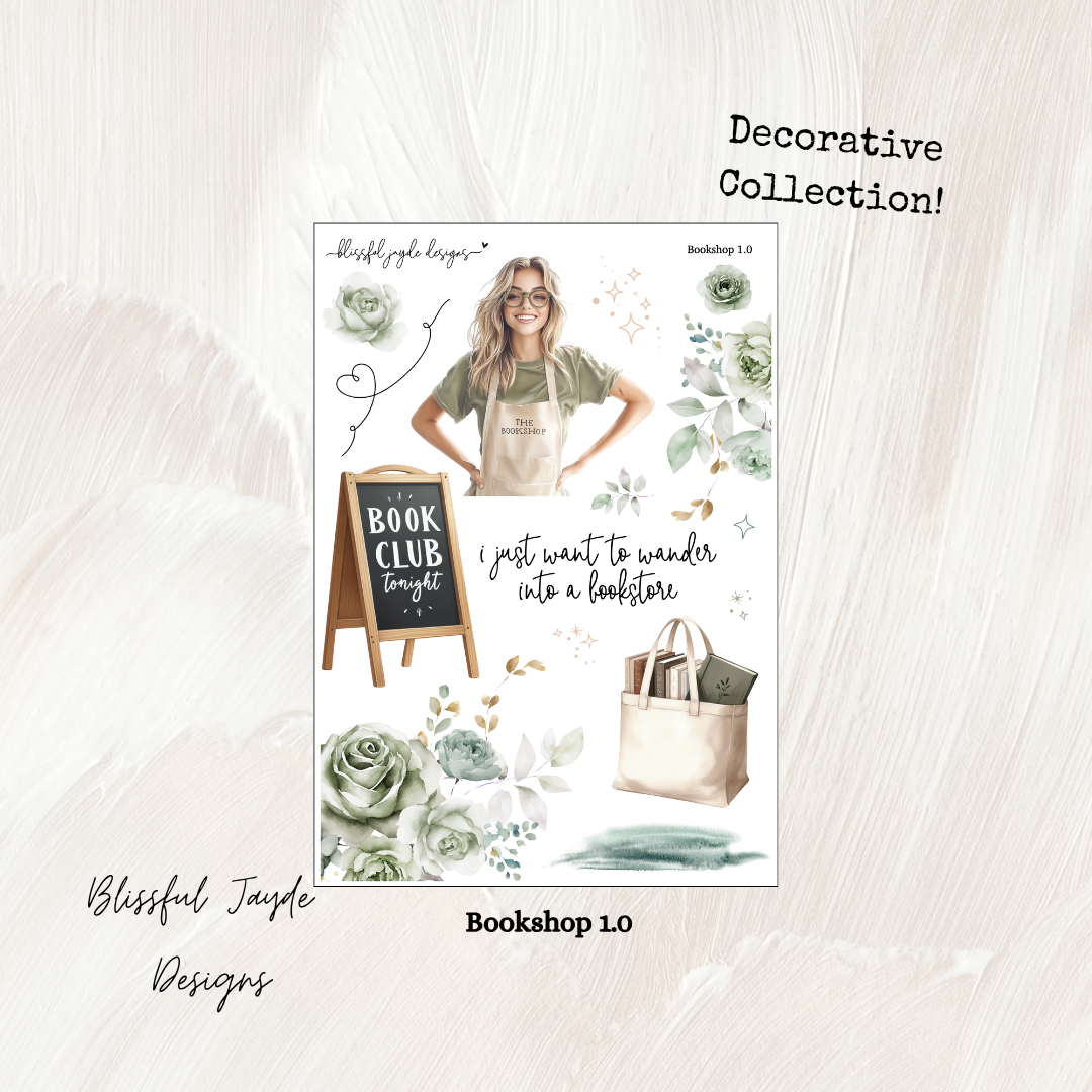 Bookshop Decorative Collection