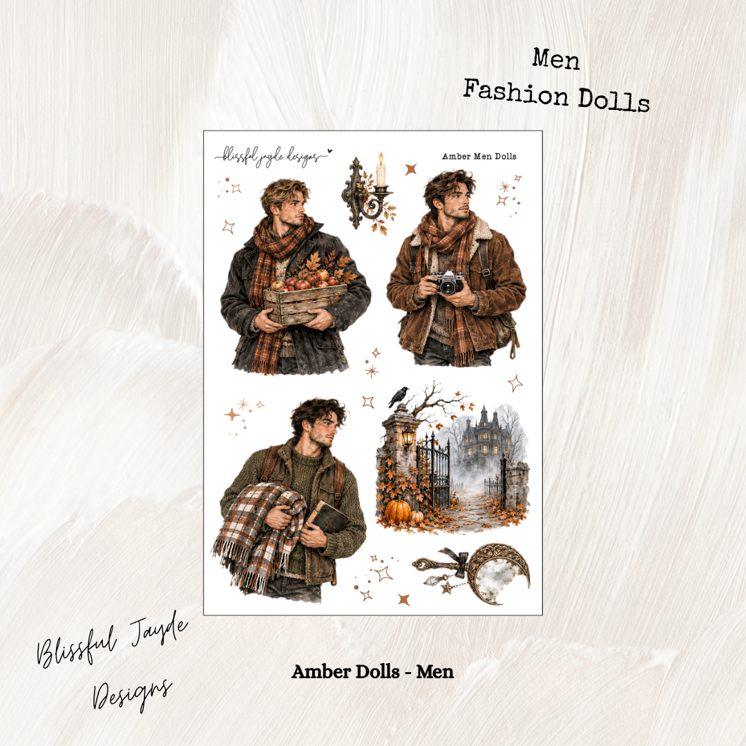 Amber Fashion Dolls - Men
