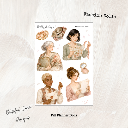 Fall Planner- Fashion Dolls