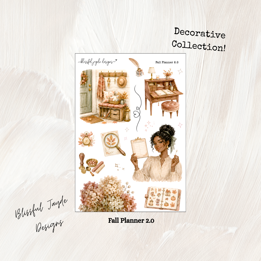 Fall Planner Decorative Collection