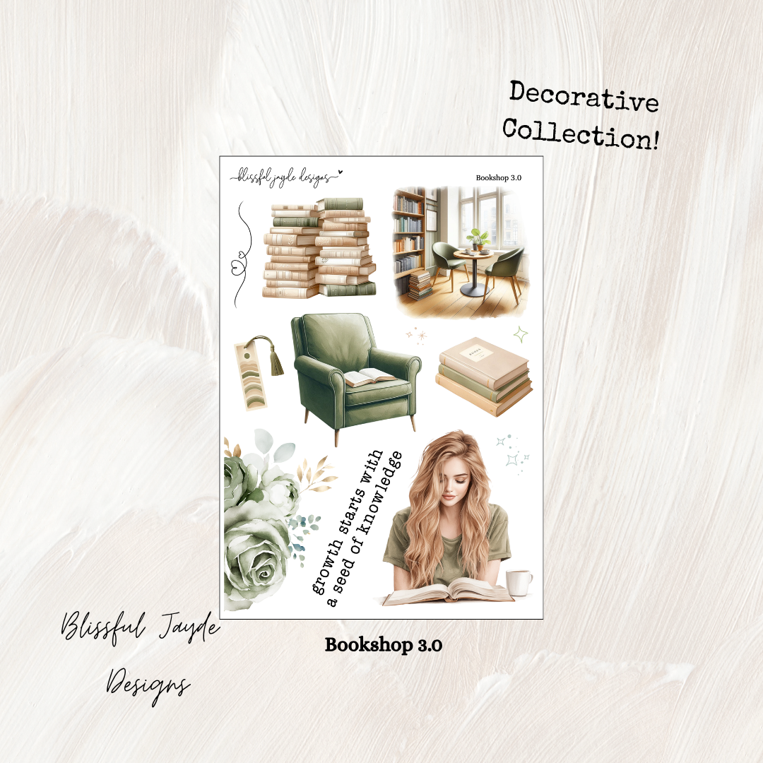 Bookshop Decorative Collection