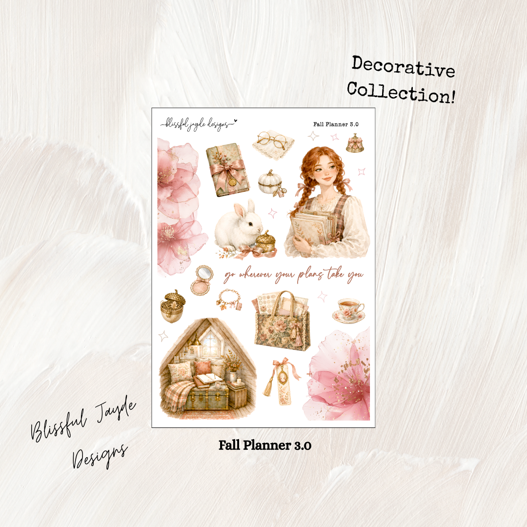 Fall Planner Decorative Collection