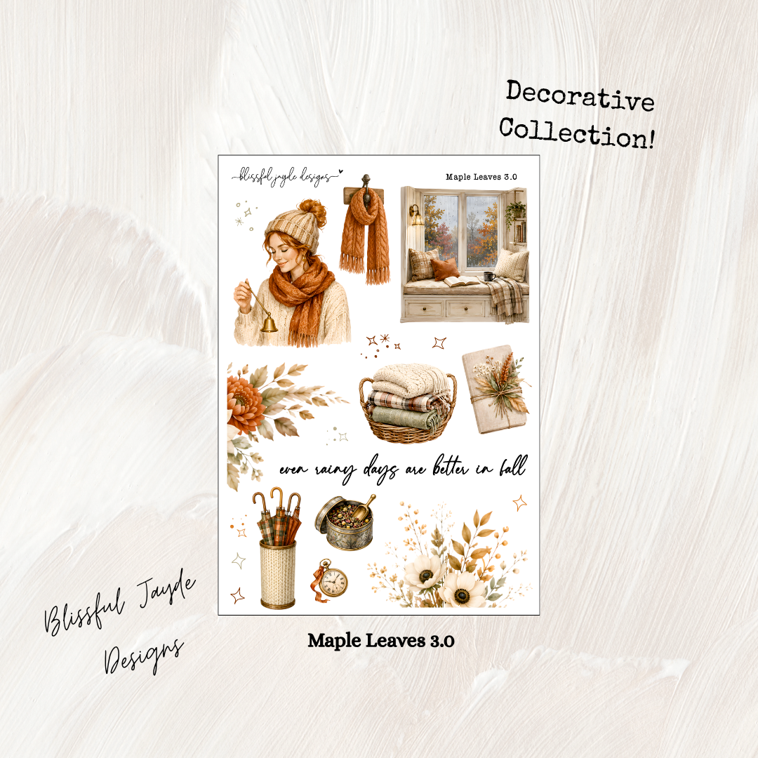 Maple Leaves Decorative Collection