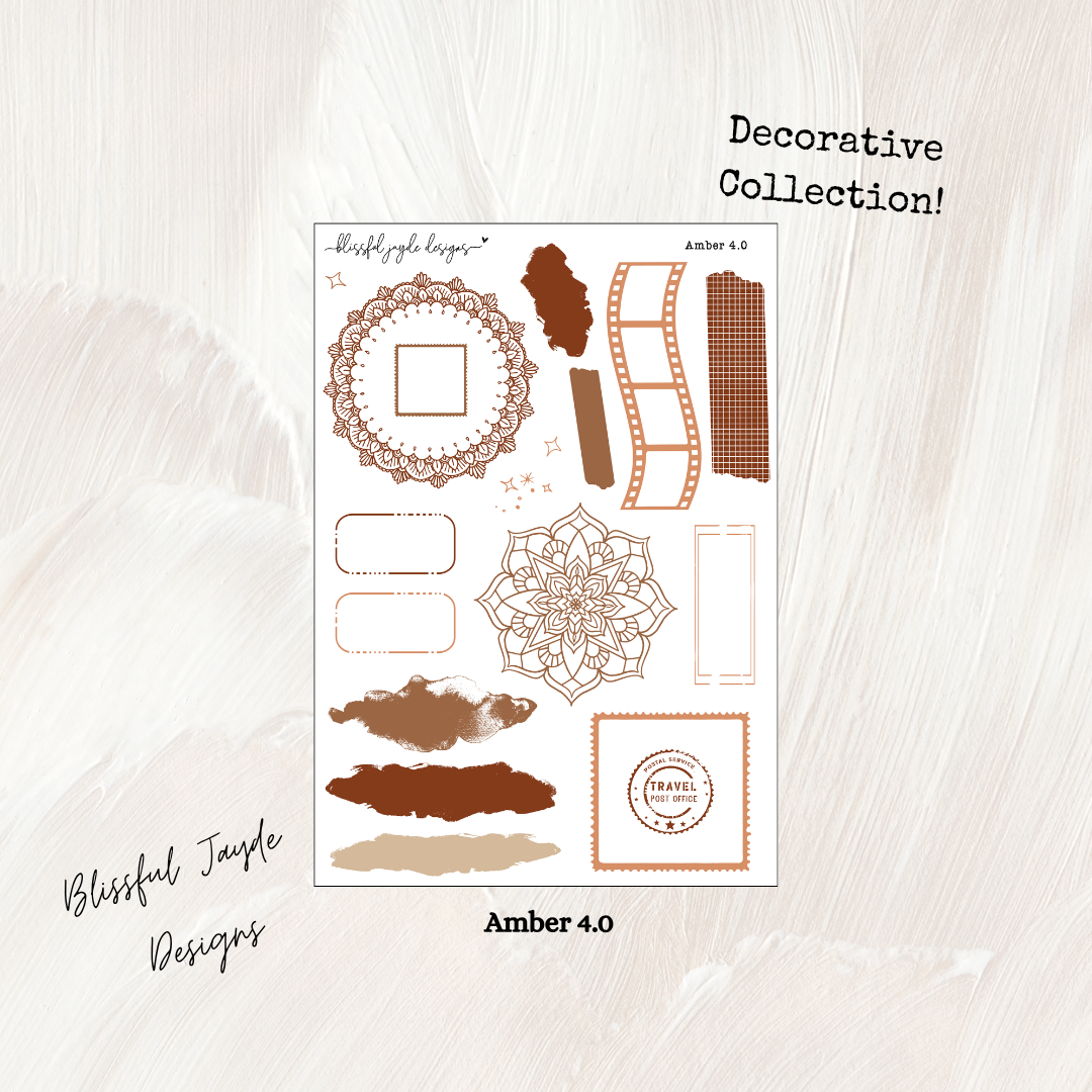 Amber Decorative Collection