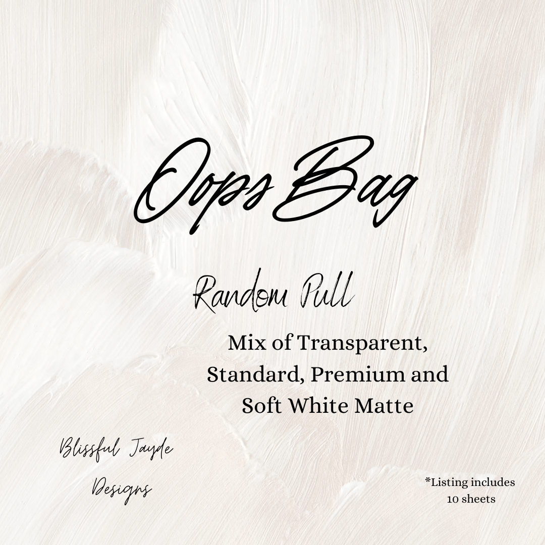 Oops Bag - Random Pull