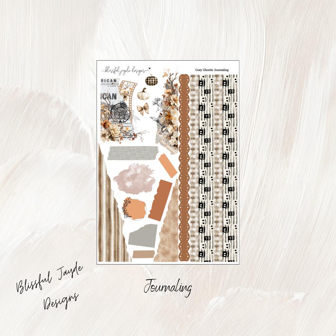 Cozy Ghostie Journaling Kit