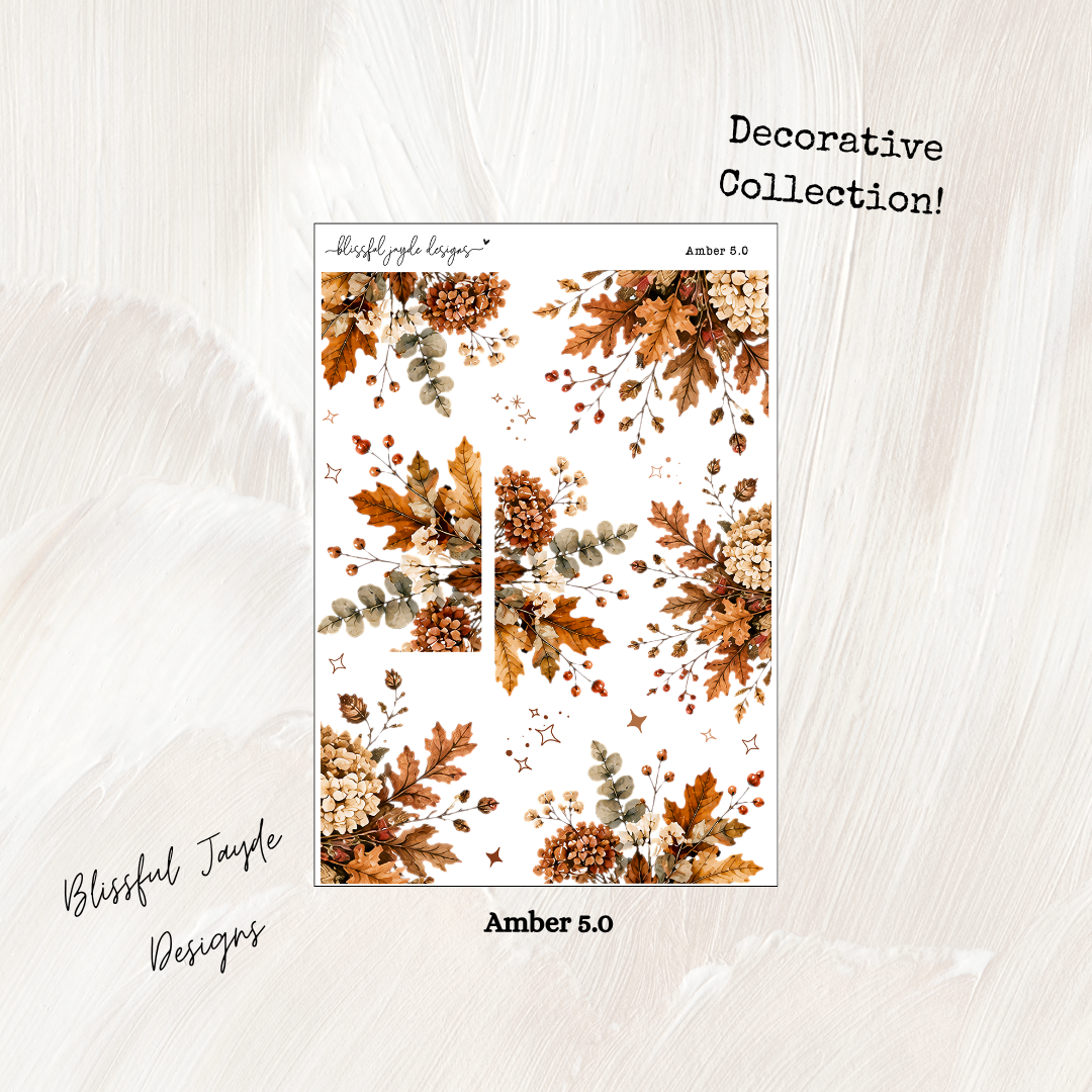 Amber Decorative Collection