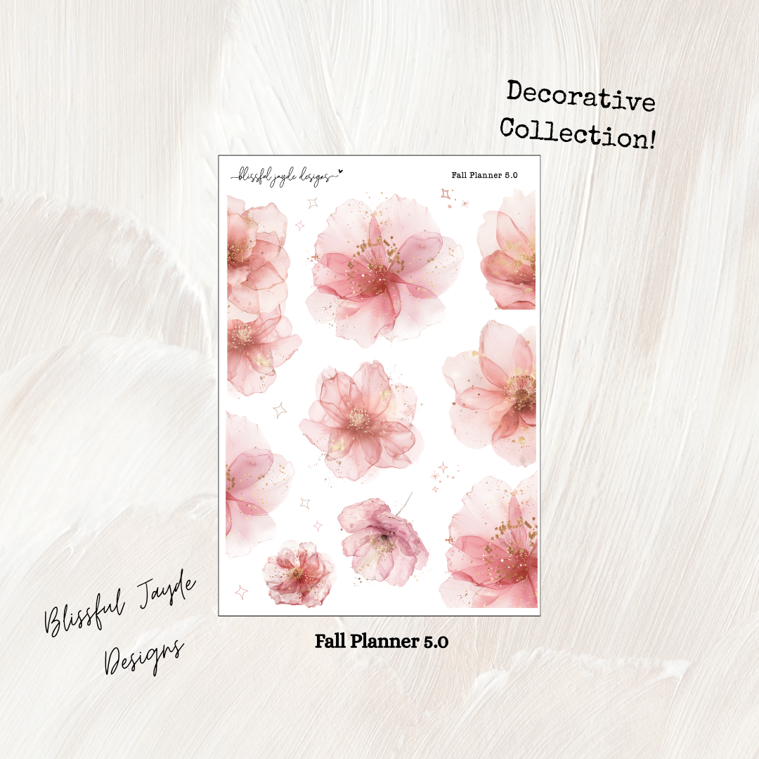 Fall Planner Decorative Collection