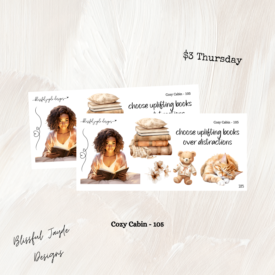 $3 Thursday Cozy Cabin - Deco Collection